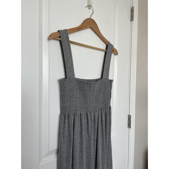 PINK Victoria’s Secret Gray Dreamr Cozy Jumpsuit Loungewear One Piece Sz Medium - Picture 4 of 8